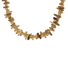 Kralenketting steentjes mix beige