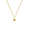 Ketting met bloem goudkleurig