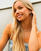 Ketting met ster in necklace party zilver