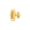 Bold ring open goudkleurig