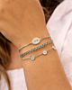Vintage initial bracelet