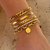 Armparty mix goudkleurig