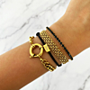 satijnen armband met gravering