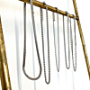 Trendy zilveren sieraden aan een hanger