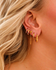 Gouden earparty oorringetjes