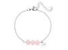 Charming armband roze