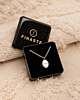 Vintage initial necklace