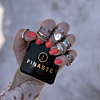 Zilveren ringparty met sieradendoosje in hand