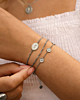 Vintage initial bracelet