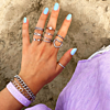 Zilveren ringen mix