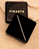 Minimalistische tennis armband goud in Finaste doosje