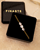 Shiny gouden armband in Finaste sieradendoosje