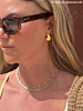 Ketting Met Witte Bolletjes.