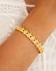 Gouden schildpadden bangle