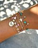 Zilveren armparty zomers