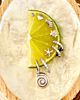 Limoen earparty zilver
