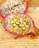 Gouden charm oorbellen