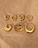 Gouden oorbellen mix