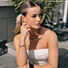 Bedelarmband bij influencer