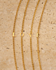 Mini initial kettingen love