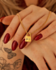gouden slotjes ketting