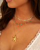 Gouden necklaceparty pastel