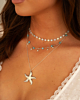 Zilveren necklaceparty zomer