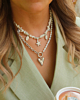 Zilveren necklaceparty bedels