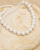 Witte kralen ketting