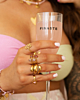 Gouden ringparty met roze details