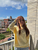 Ketting statement hanger bij influencer