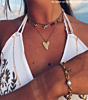 Sweet heart ketting graveren goudkleurig
