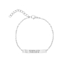 Armband met coördinaten 