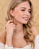 Birthstone sieraden look in het zilver