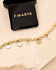 Gouden armband met bedels