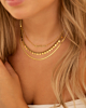 Gouden necklace party shoppen