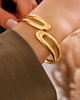 gouden bangle met trending drop