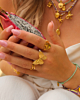 gouden ringen combinatie