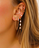 zilveren sparkle oorbellen