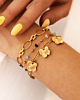 gouden armbanden mix