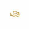 Ear cuff chain mix goud kleurig