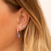 Earparty met letter oorbel