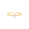 Fancy glam ring goudkleurig