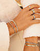 Zilveren sieraden look