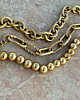 Big chain link bracelet goldplated