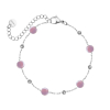 Kralenarmband lila
