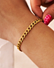 Chain armbandje goud