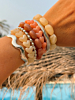 Gekleurde armparty zilver