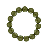 Kralen armband olijfgroen