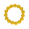 Kralen armband geel